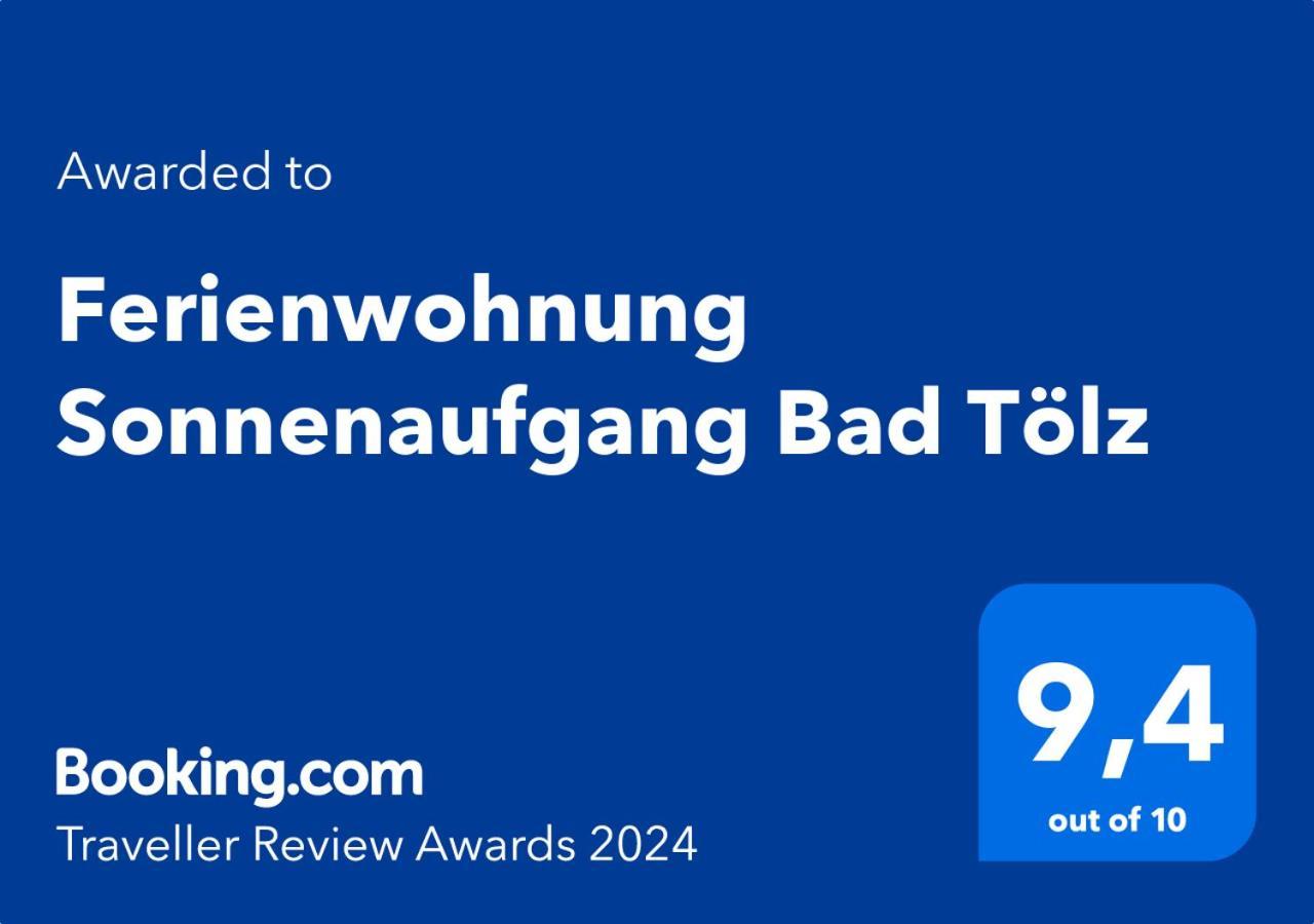 Ferienwohnung Sonnenaufgang Bad Tölz Exterior foto